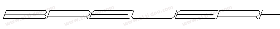 BreuerHeadline Obliq字体转换